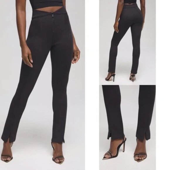 Good American Glam Exec Pants - Picture 1 of 10